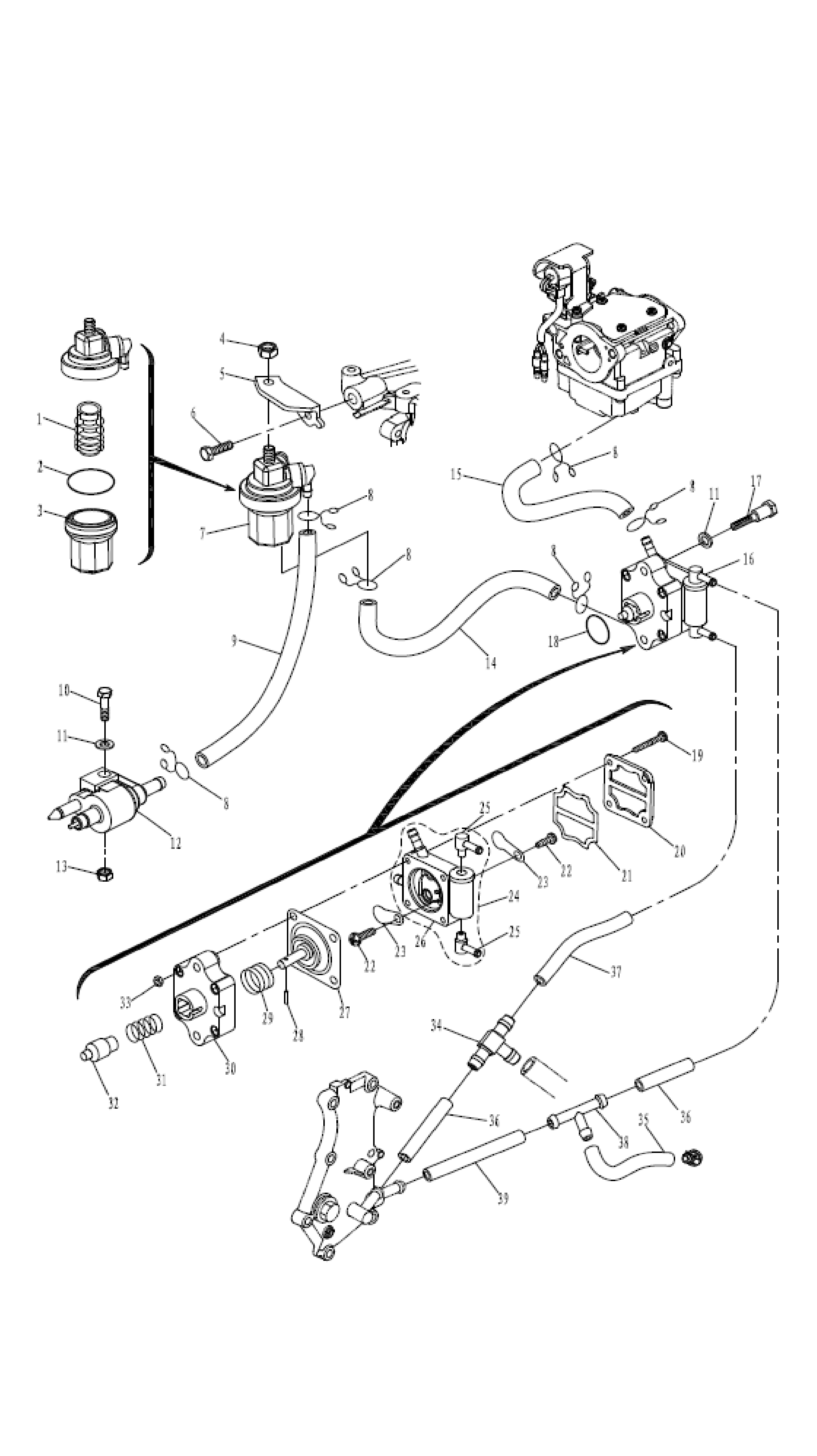 Топливная система - Fuel system
